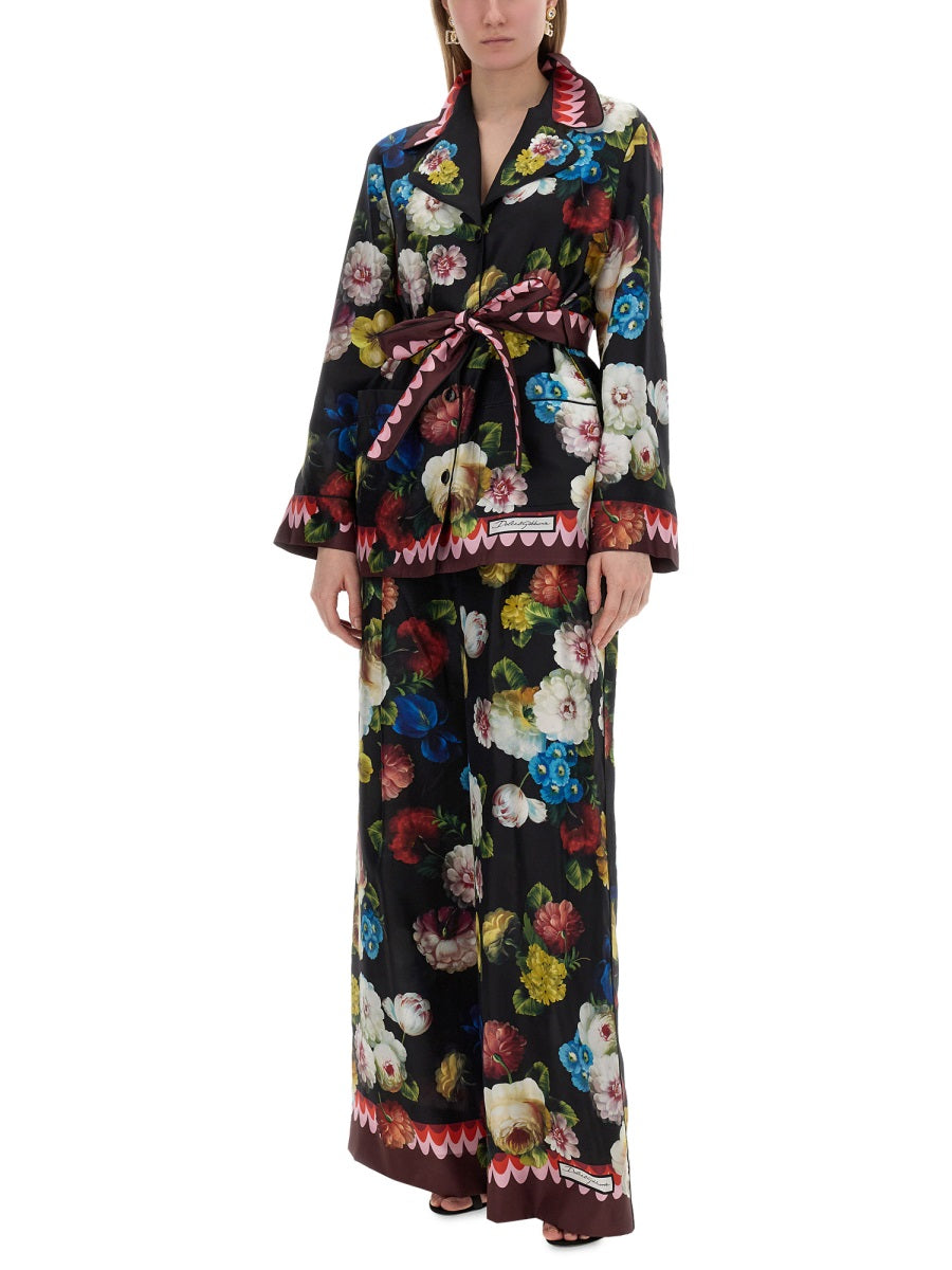 PANTS WITH FLORAL PRINT
