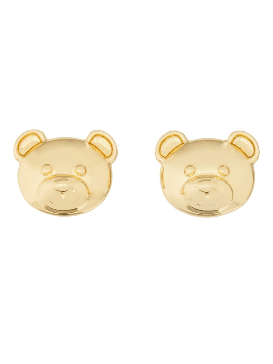 TEDDY BEAR CLIP EARRINGS