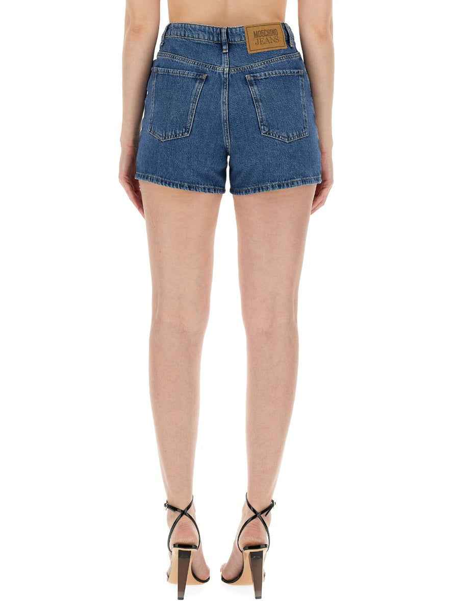 DENIM BERMUDA SHORTS