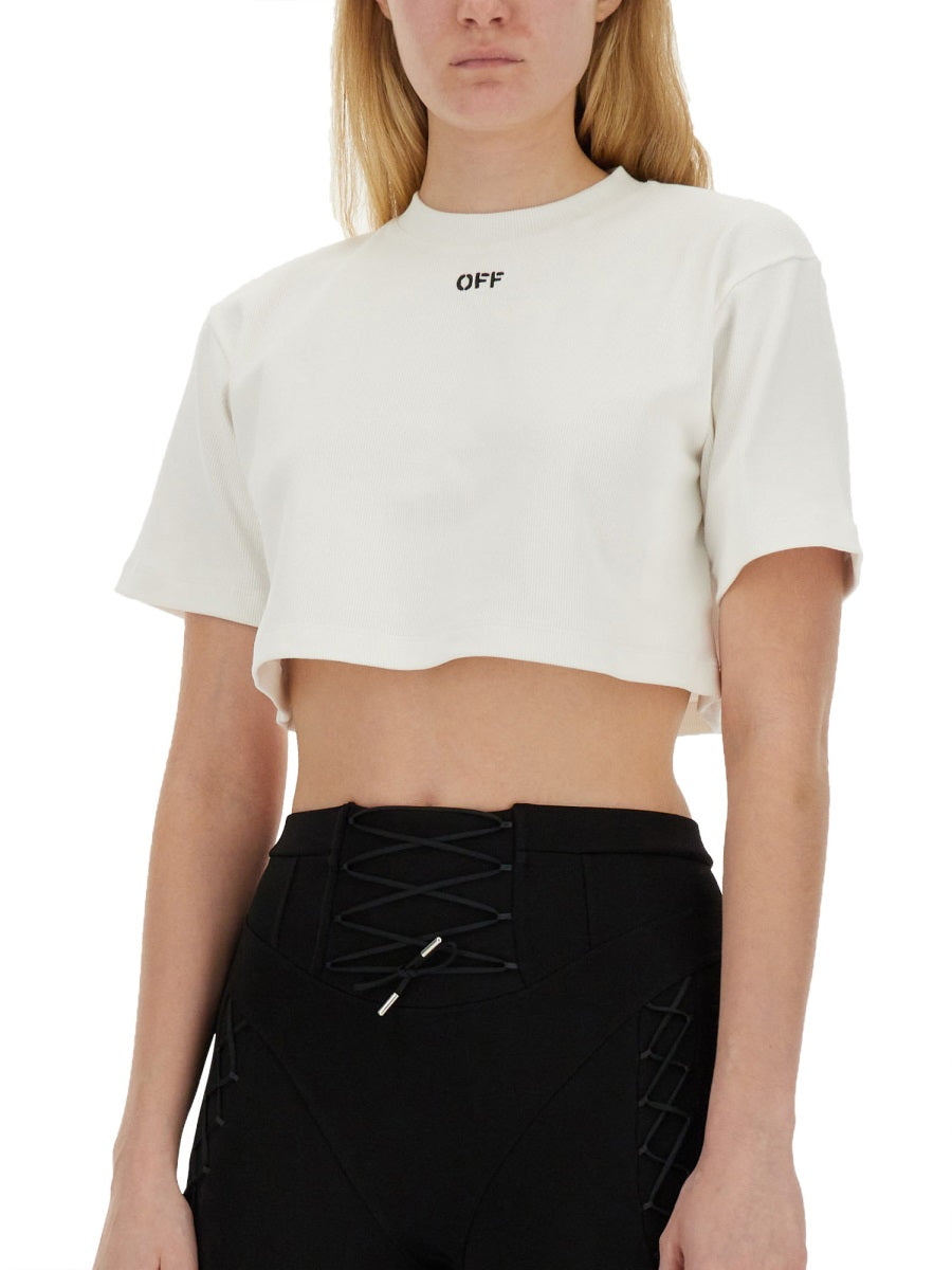 T-SHIRT CROPPED A COSTE