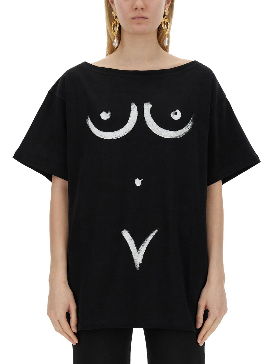 INTERLOCK BODY PRINT T-SHIRT