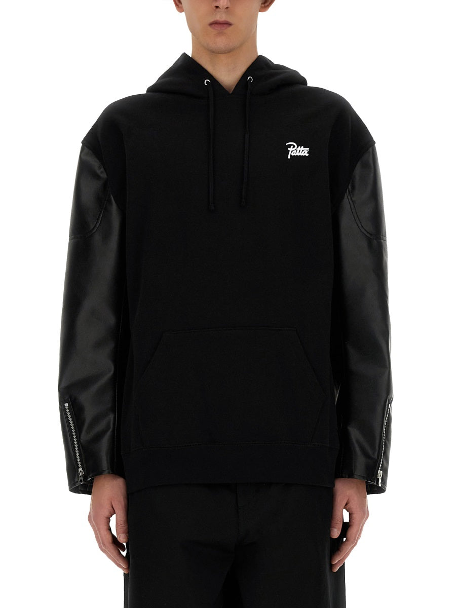 X FLAP SWEATSHIRT