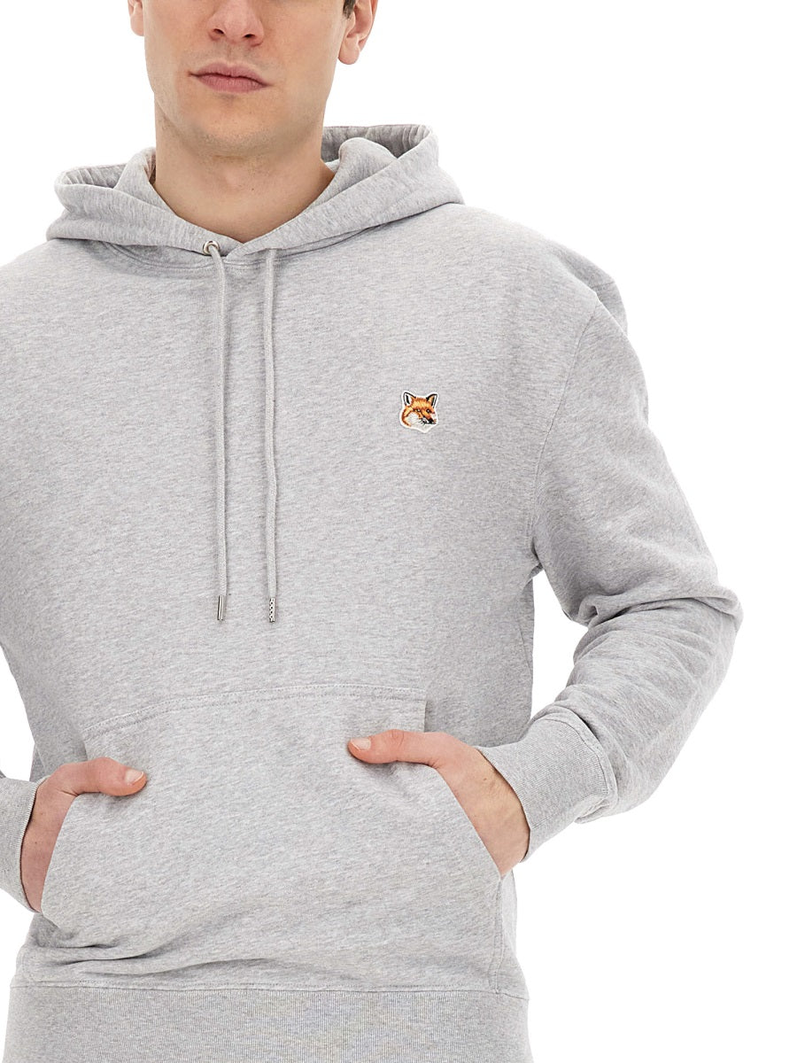 SWEATSHIRT WITH FOX PATCH