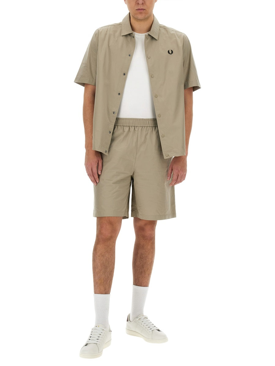 COTTON BERMUDA SHORTS