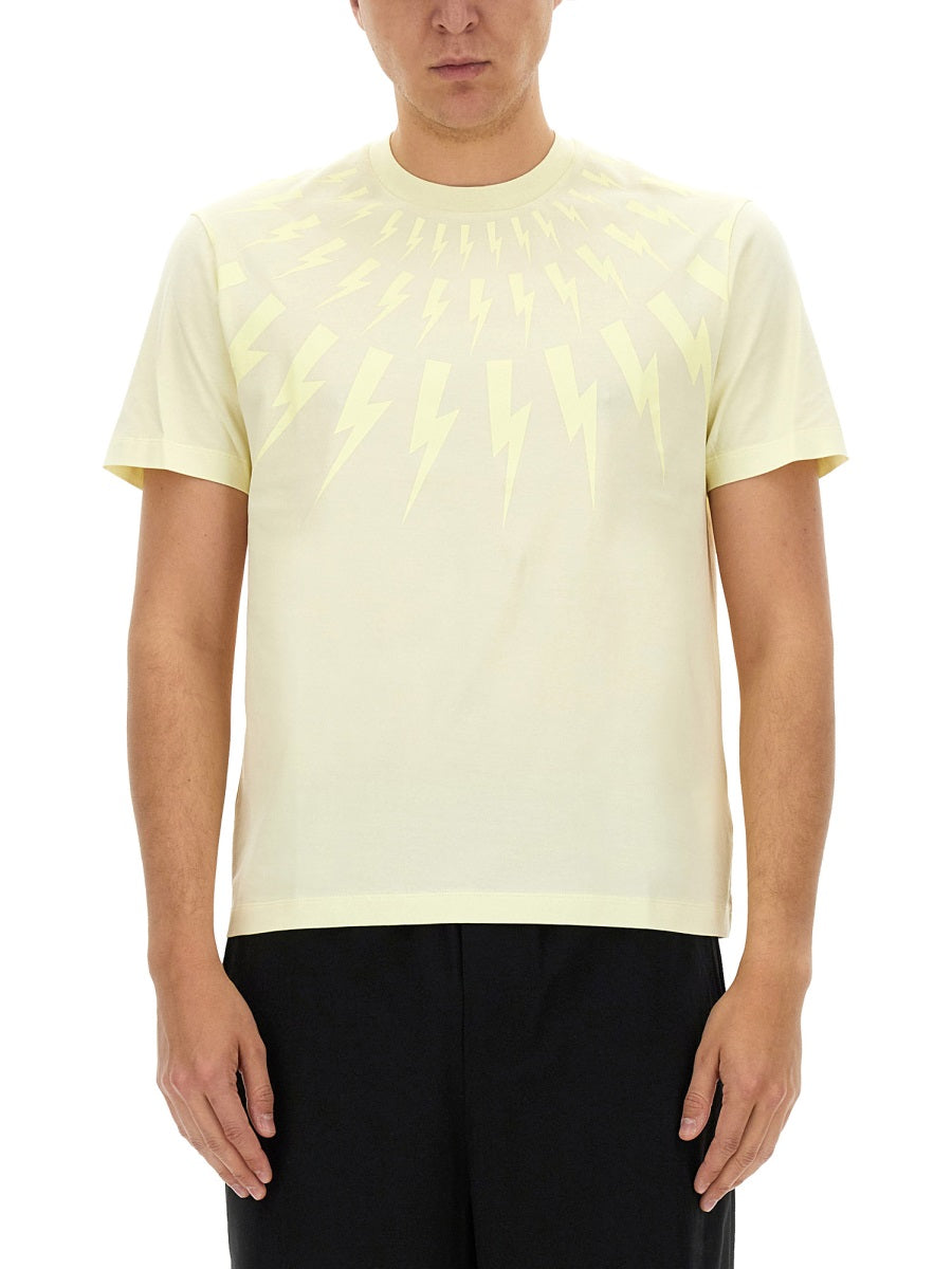"FAIRISLE THUNDERBOLT" T-SHIRT