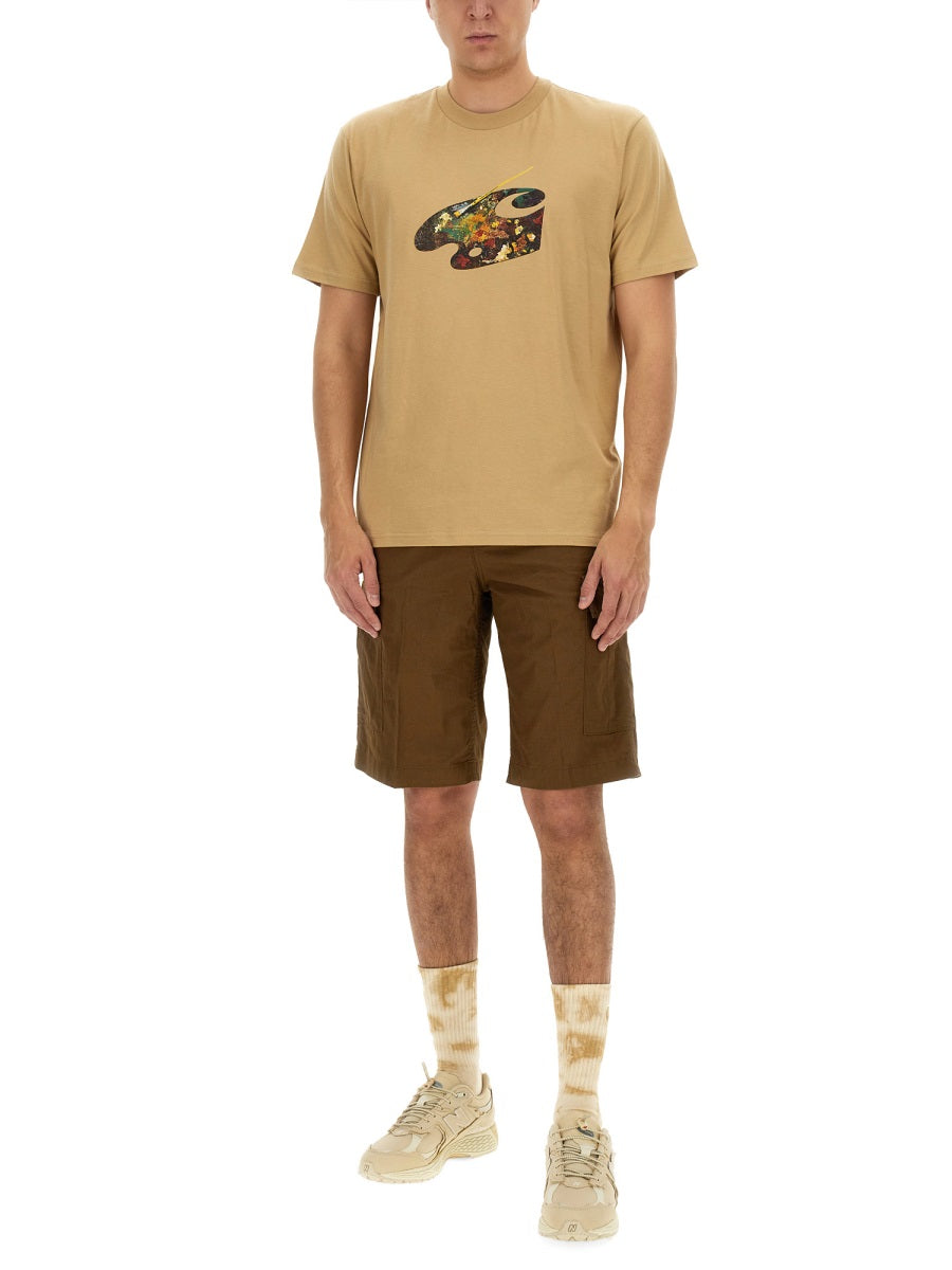 COTTON BERMUDA SHORTS