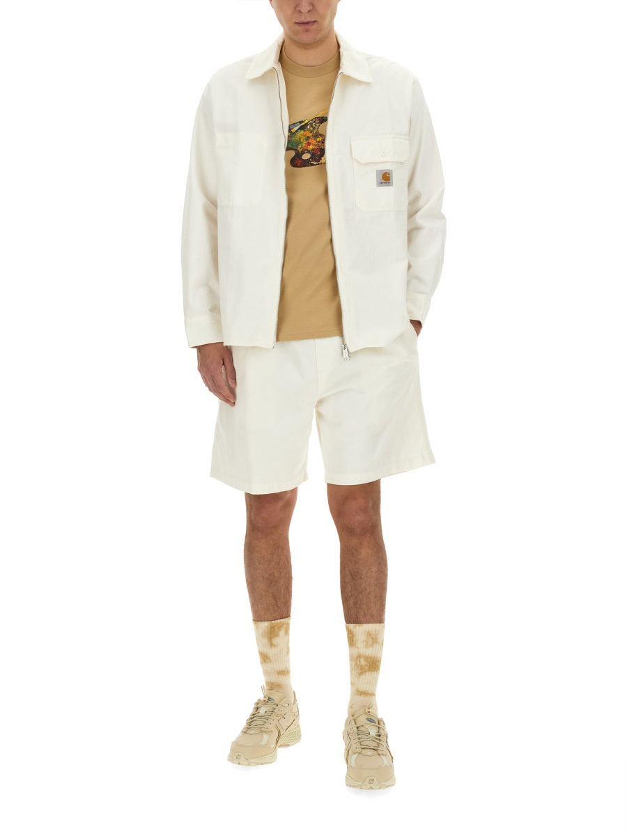 COTTON BERMUDA SHORTS