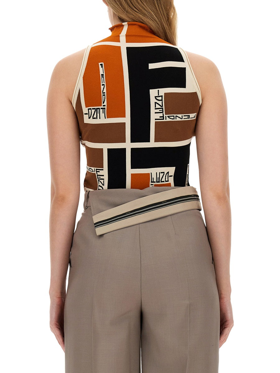 FF PUZZLE PATTERN TOP