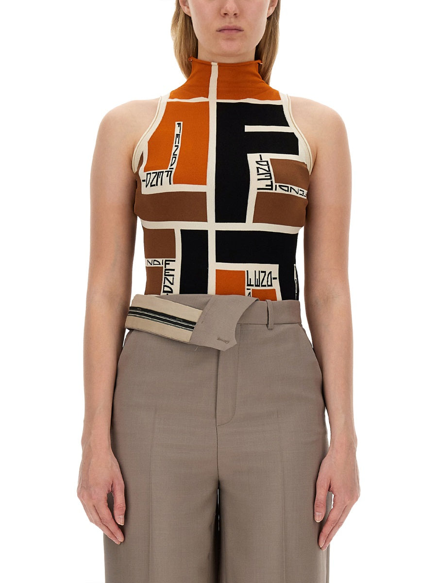 FF PUZZLE PATTERN TOP