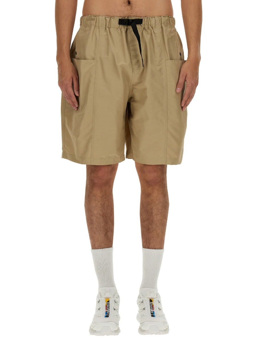 BELTED BERMUDA SHORTS