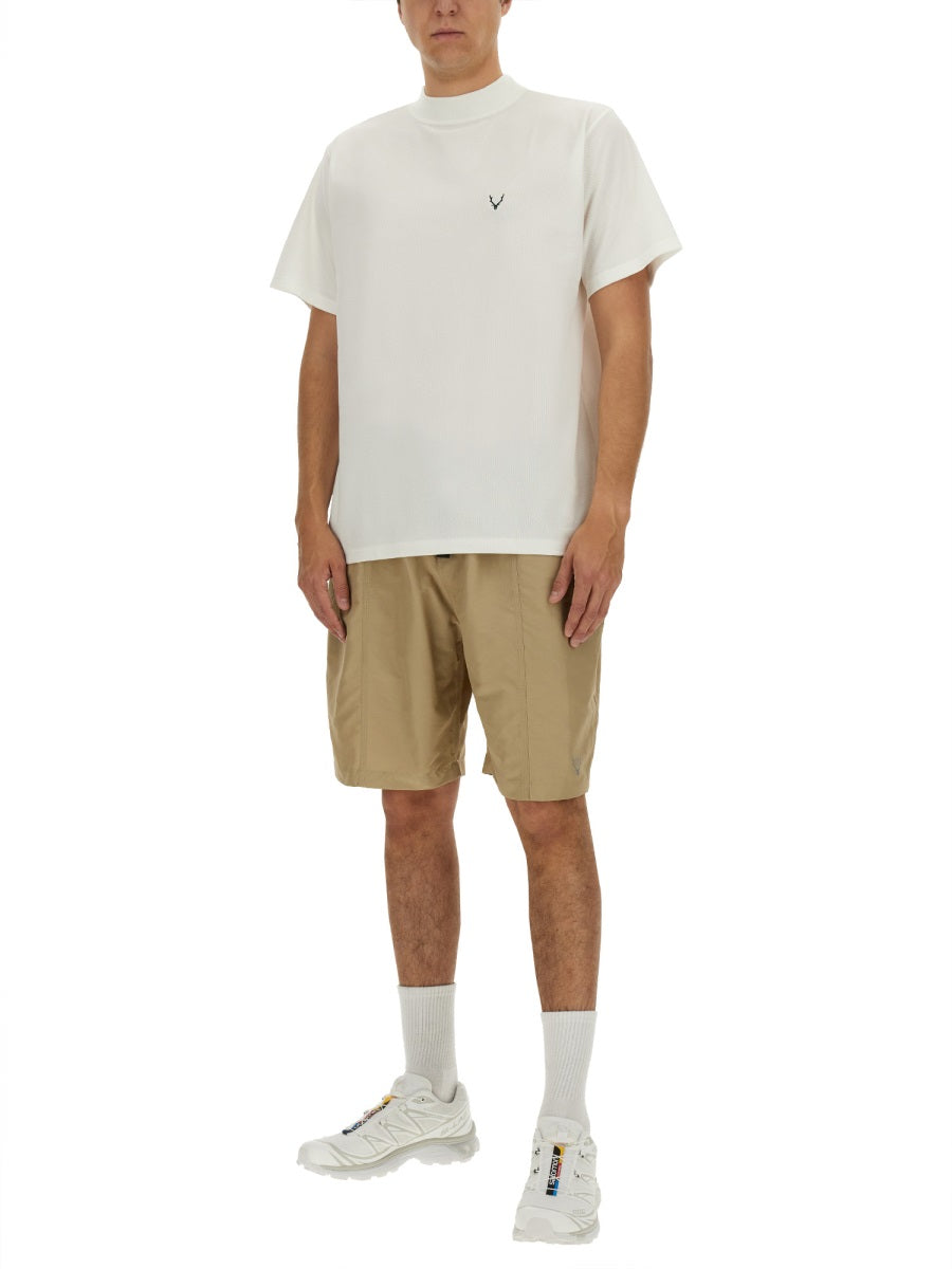 BELTED BERMUDA SHORTS