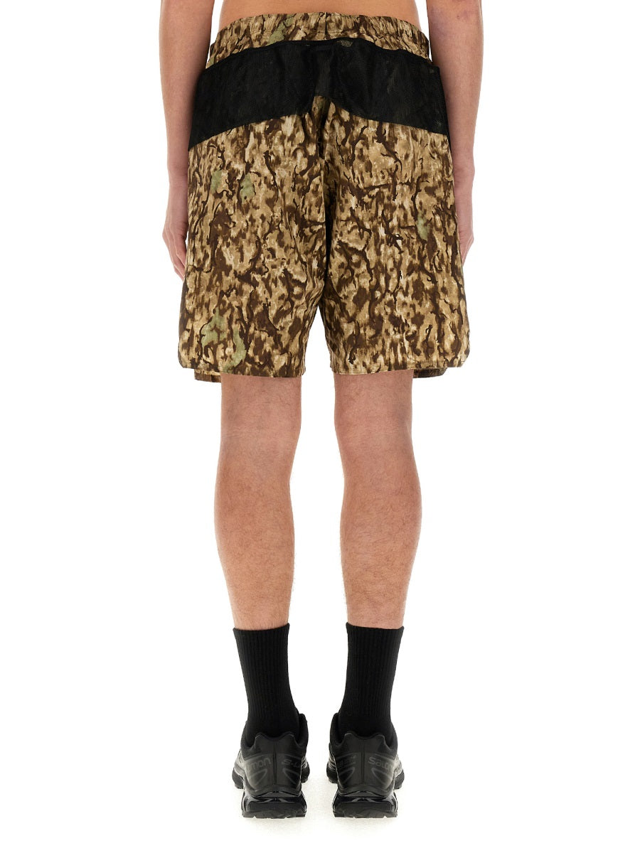 POLY STRETCH BERMUDA SHORTS