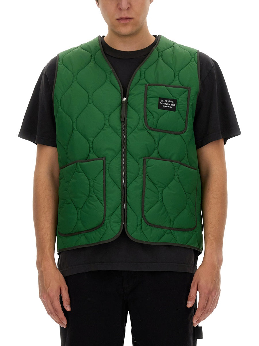 VESTS WITH LOGO