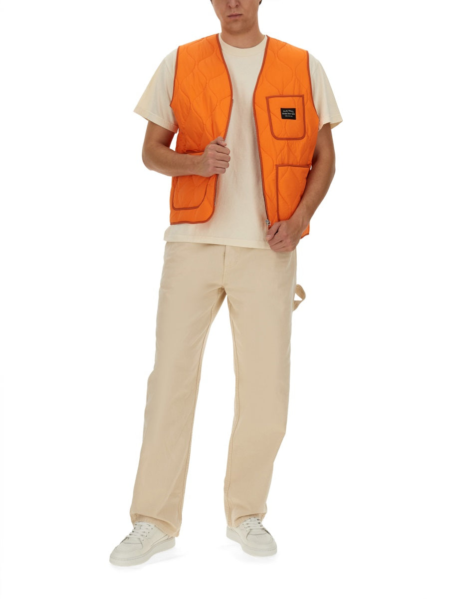VESTS WITH LOGO