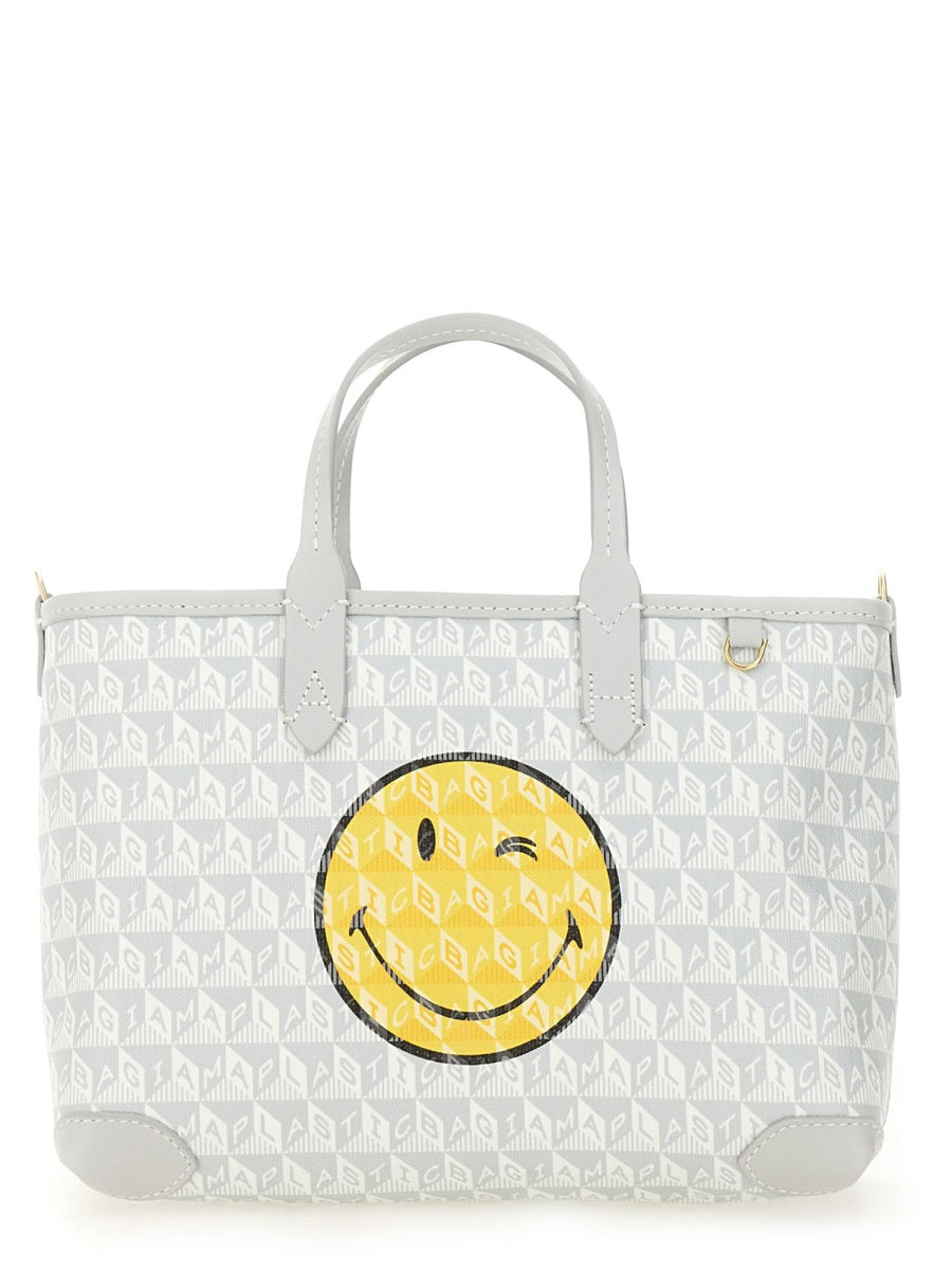 BORSA TOTE "I AM A PLASTIC BAG WINK" XS