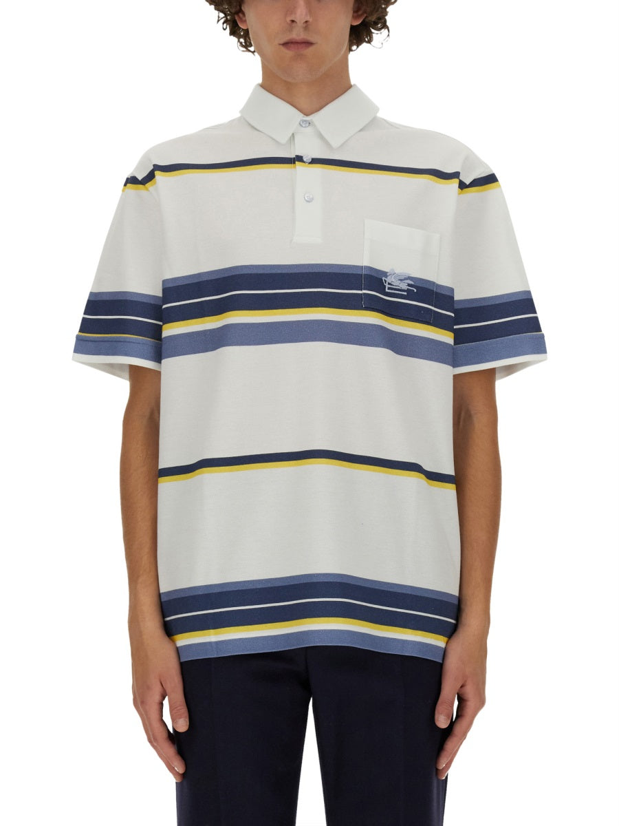POLO SHIRT WITH PEGASUS EMBROIDERY