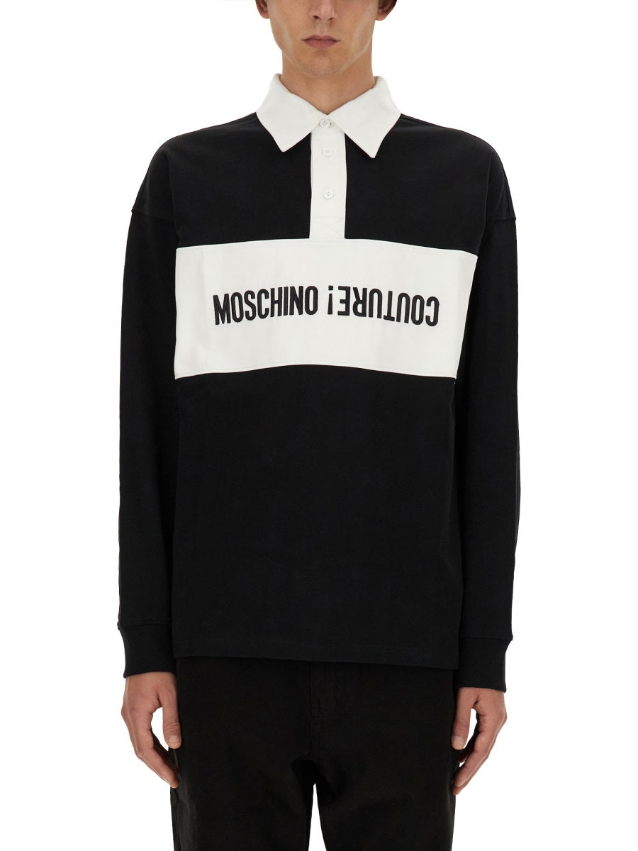 UPSIDEDOWN LOGO POLO SHIRT