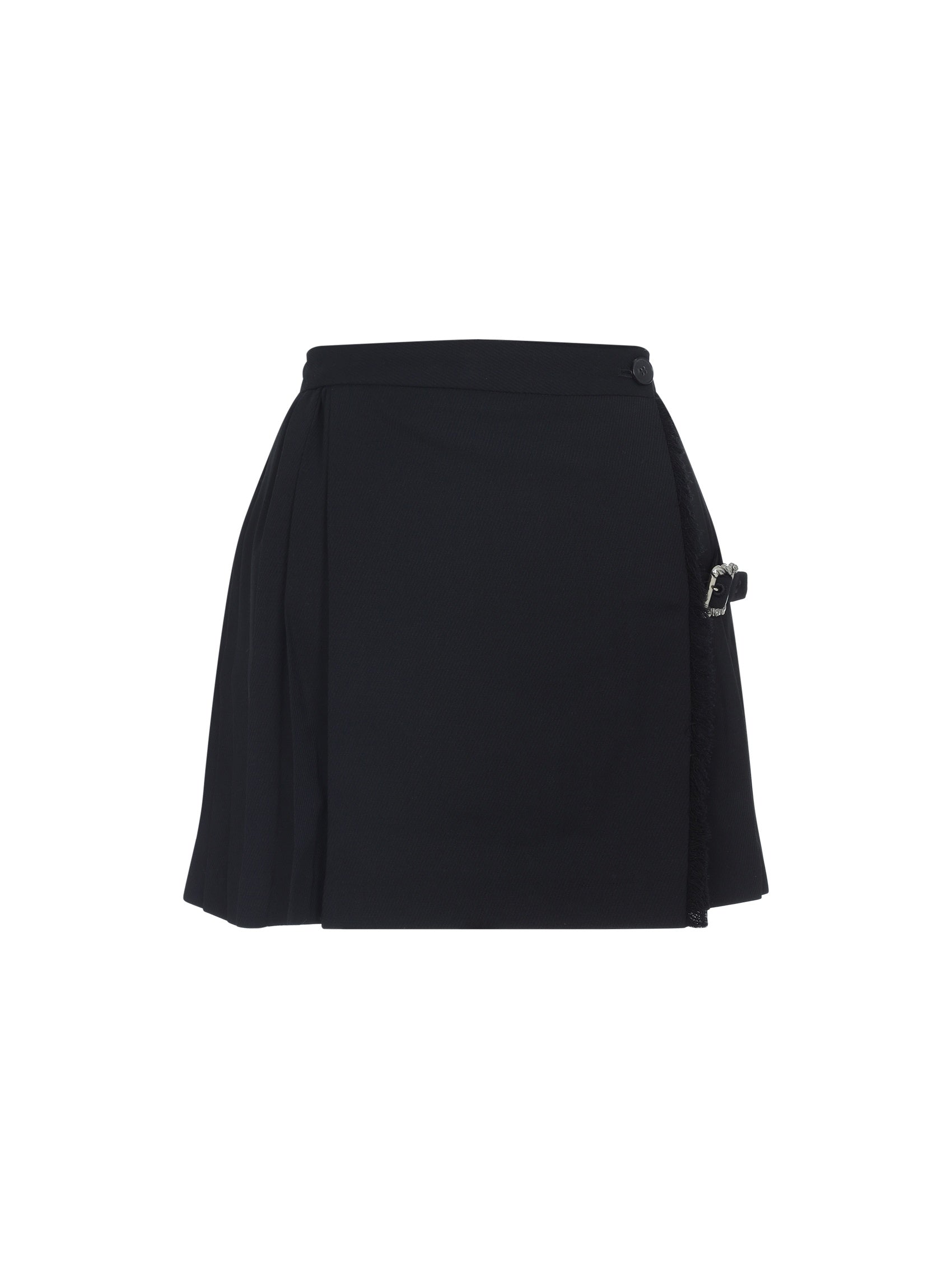 Pleated Mini Skirt