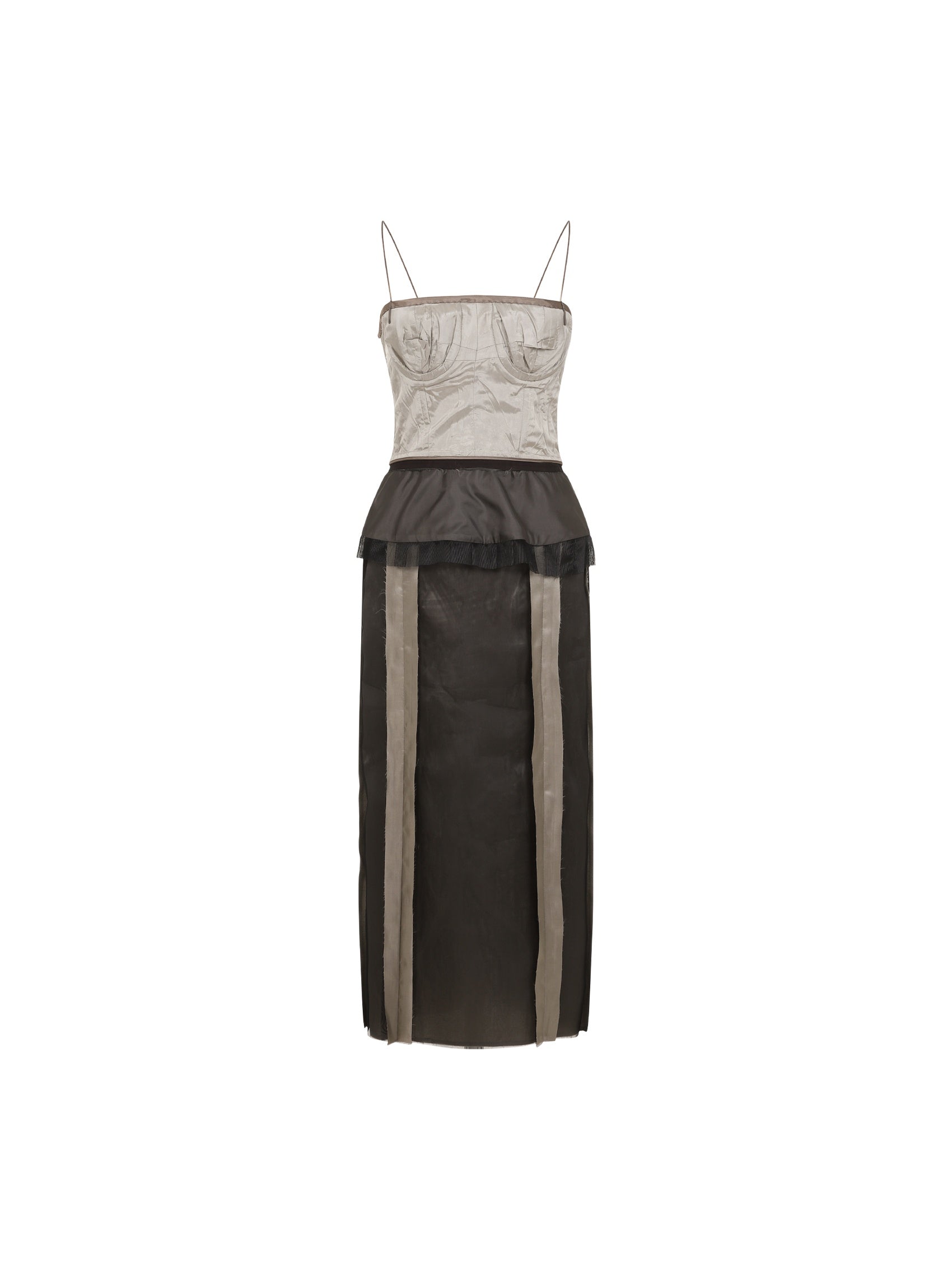 Silk Midi Dress