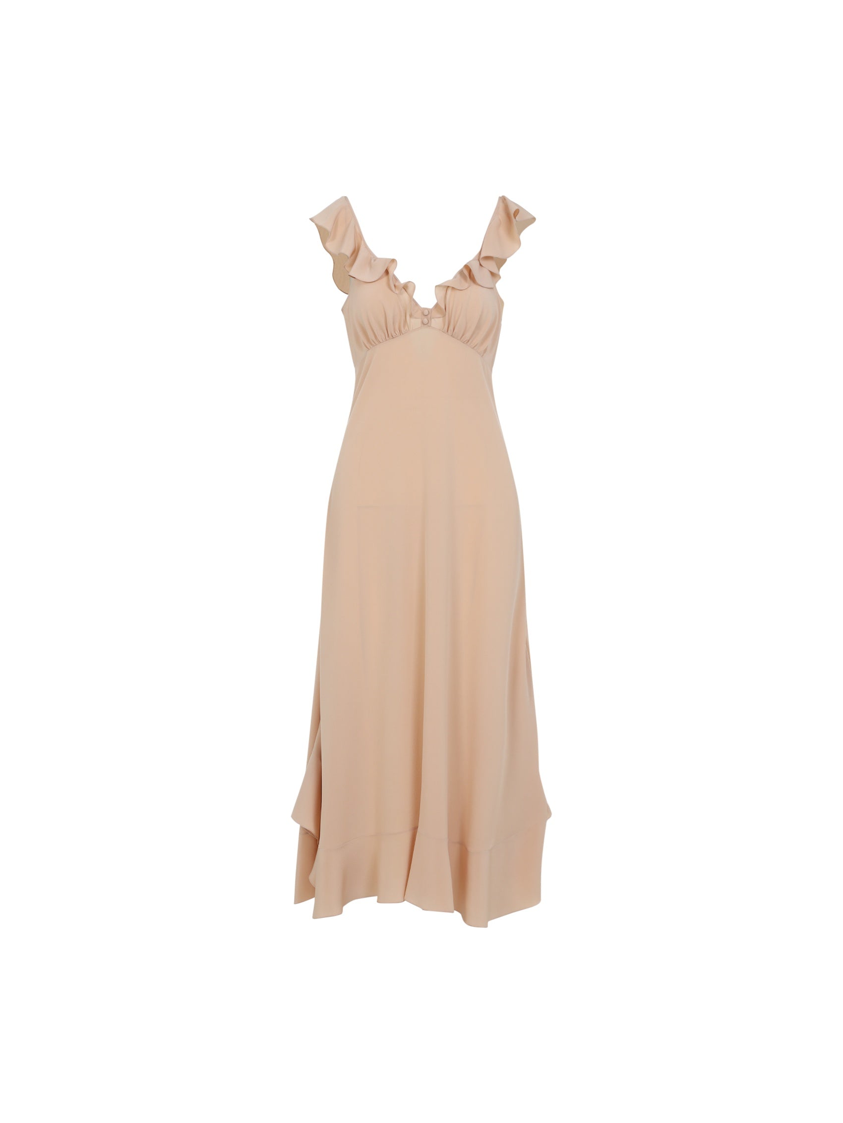 Silk Long Dress