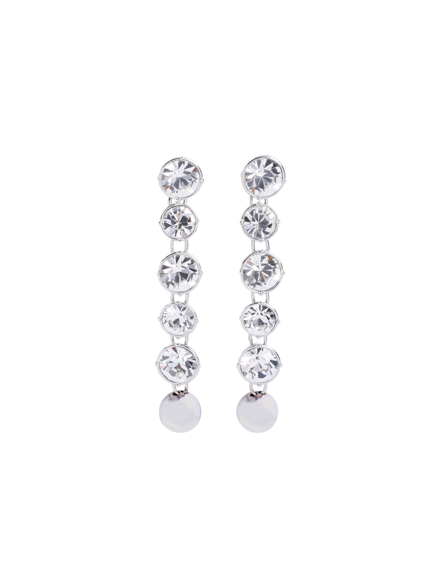 Long Diamond Earrings