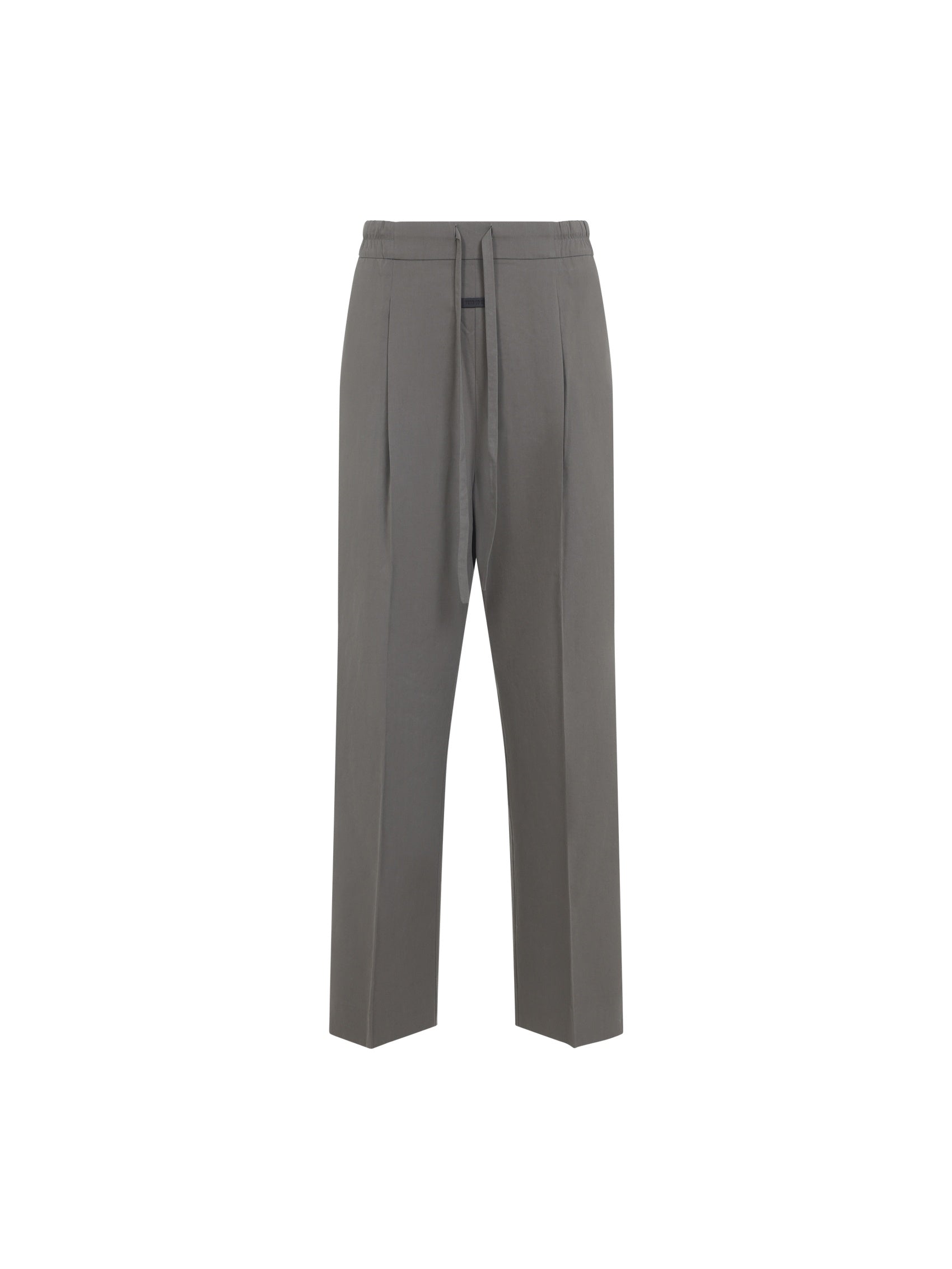 Drawstring Straight Pants