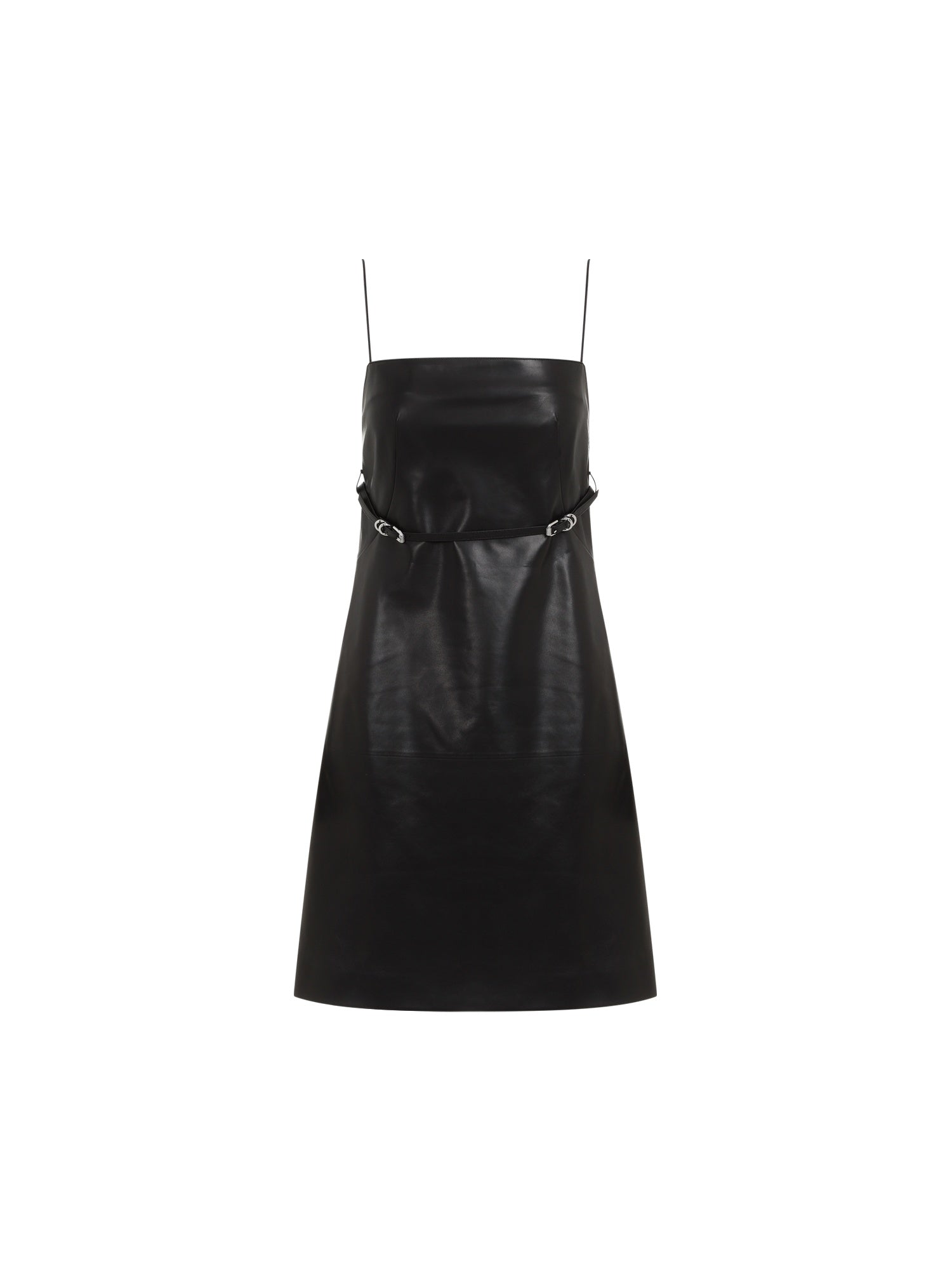 Voyou Leather Mini Dress