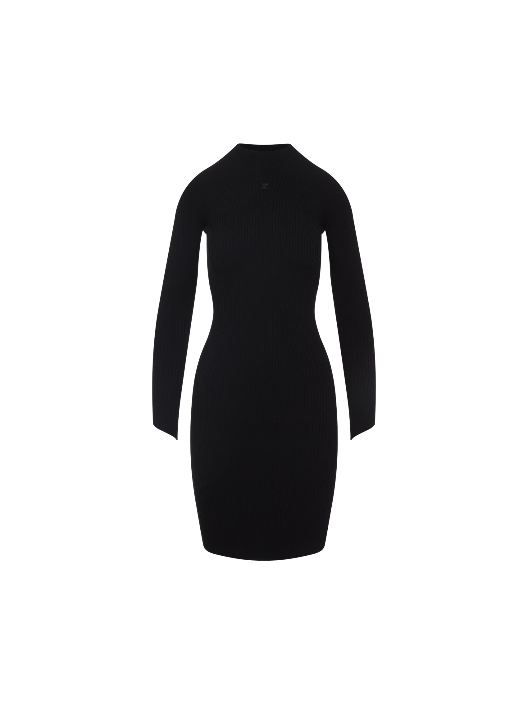 Circle Rib Mini Dress