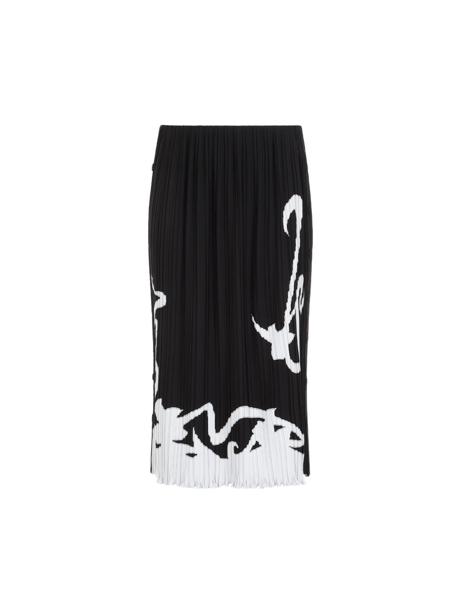 Pleated Long Skirt
