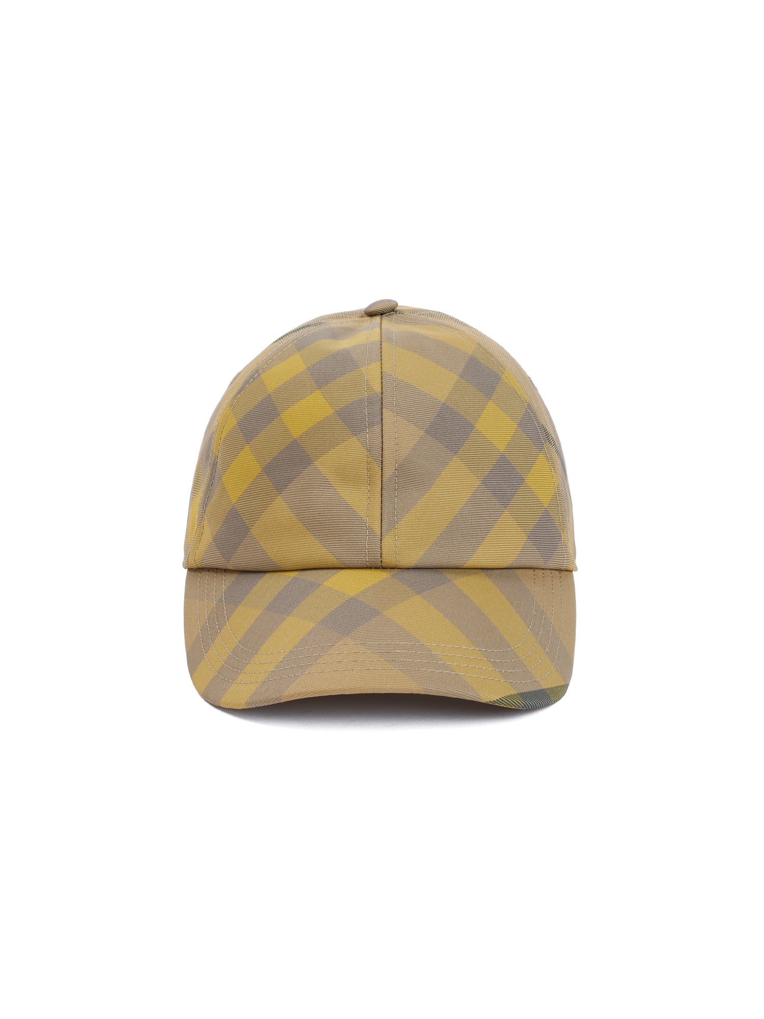 check-pattern Baseball Cap