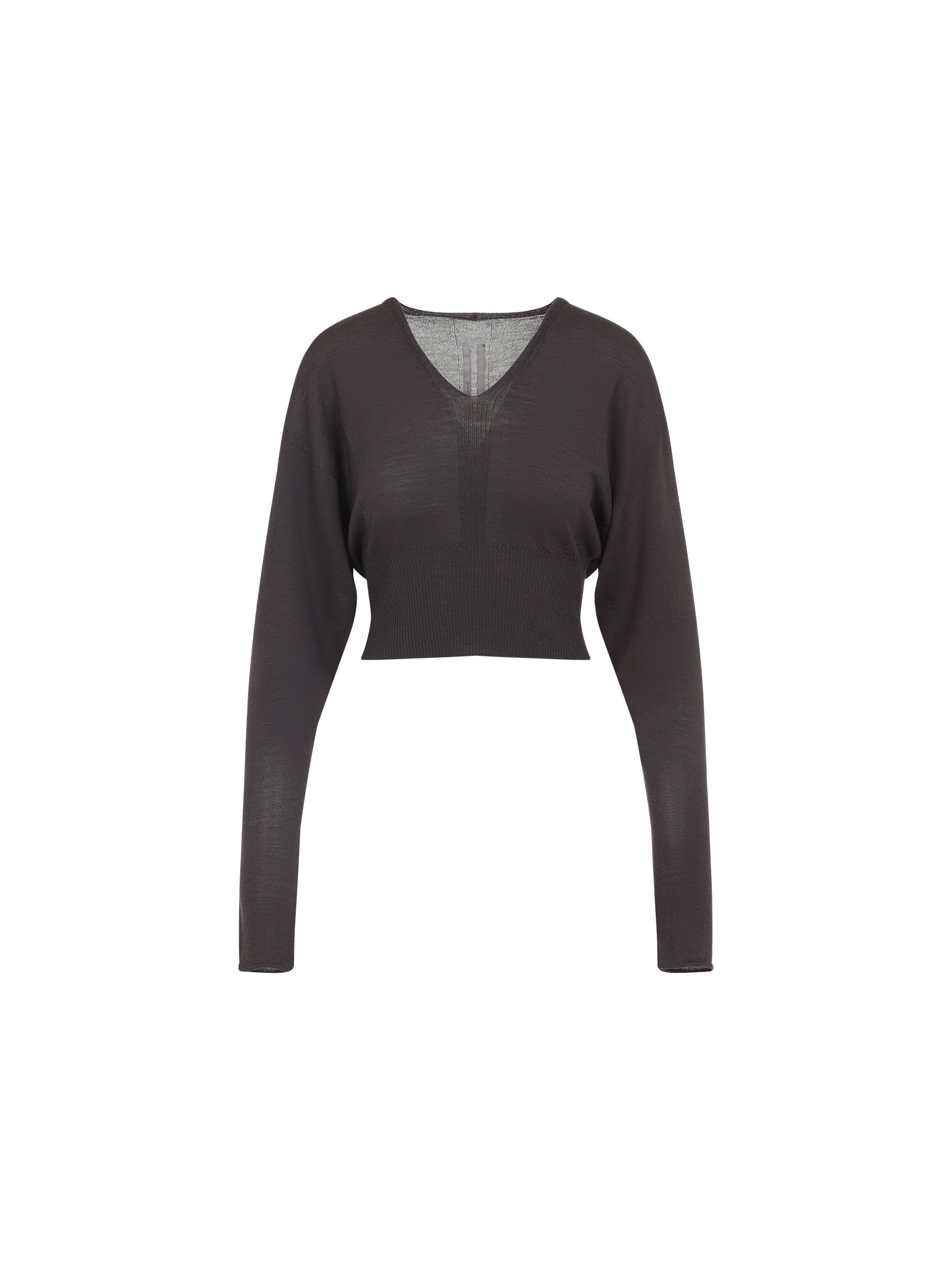 V Cropped Pullover