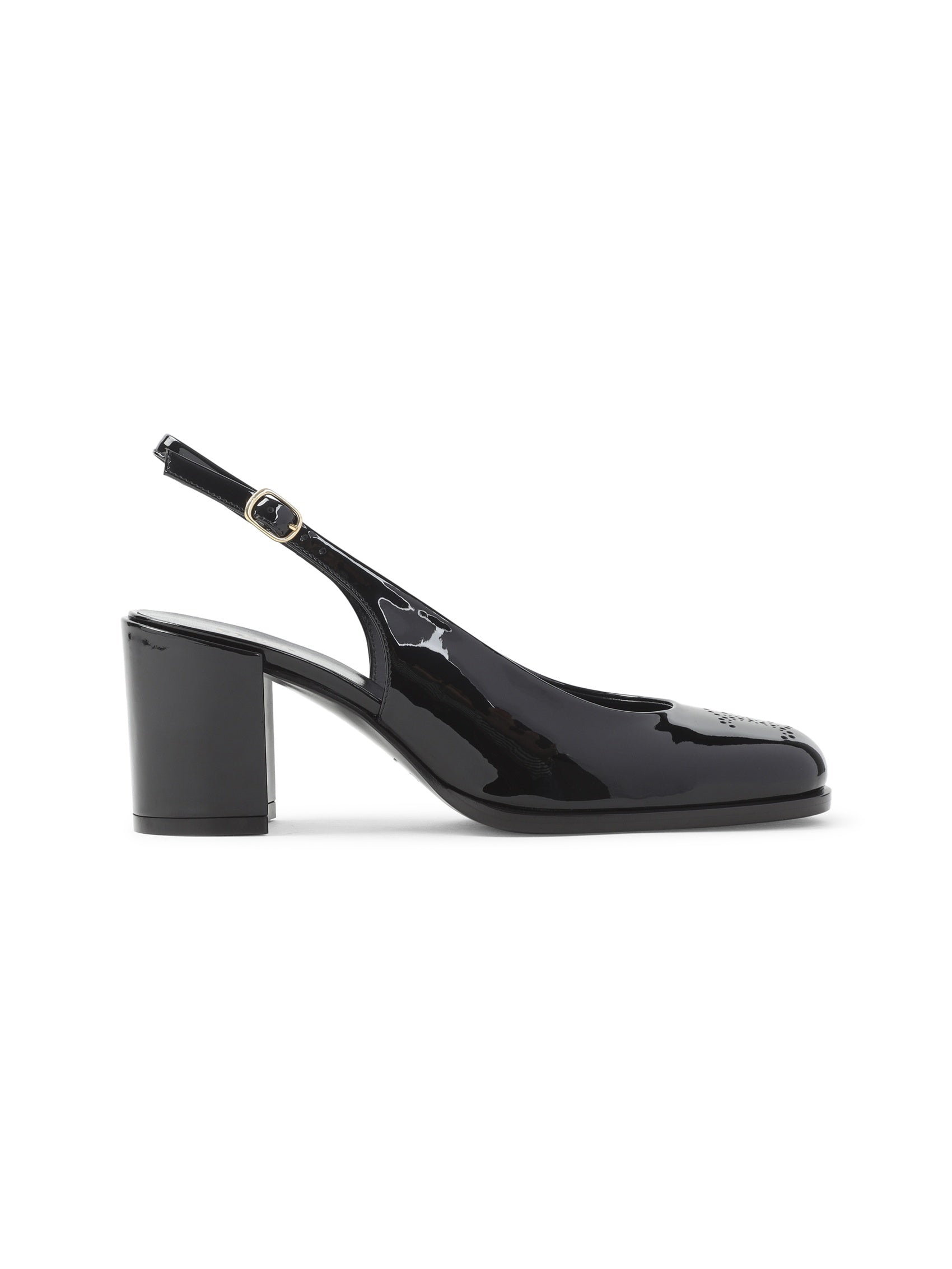 Perforated Triomphe Slingback