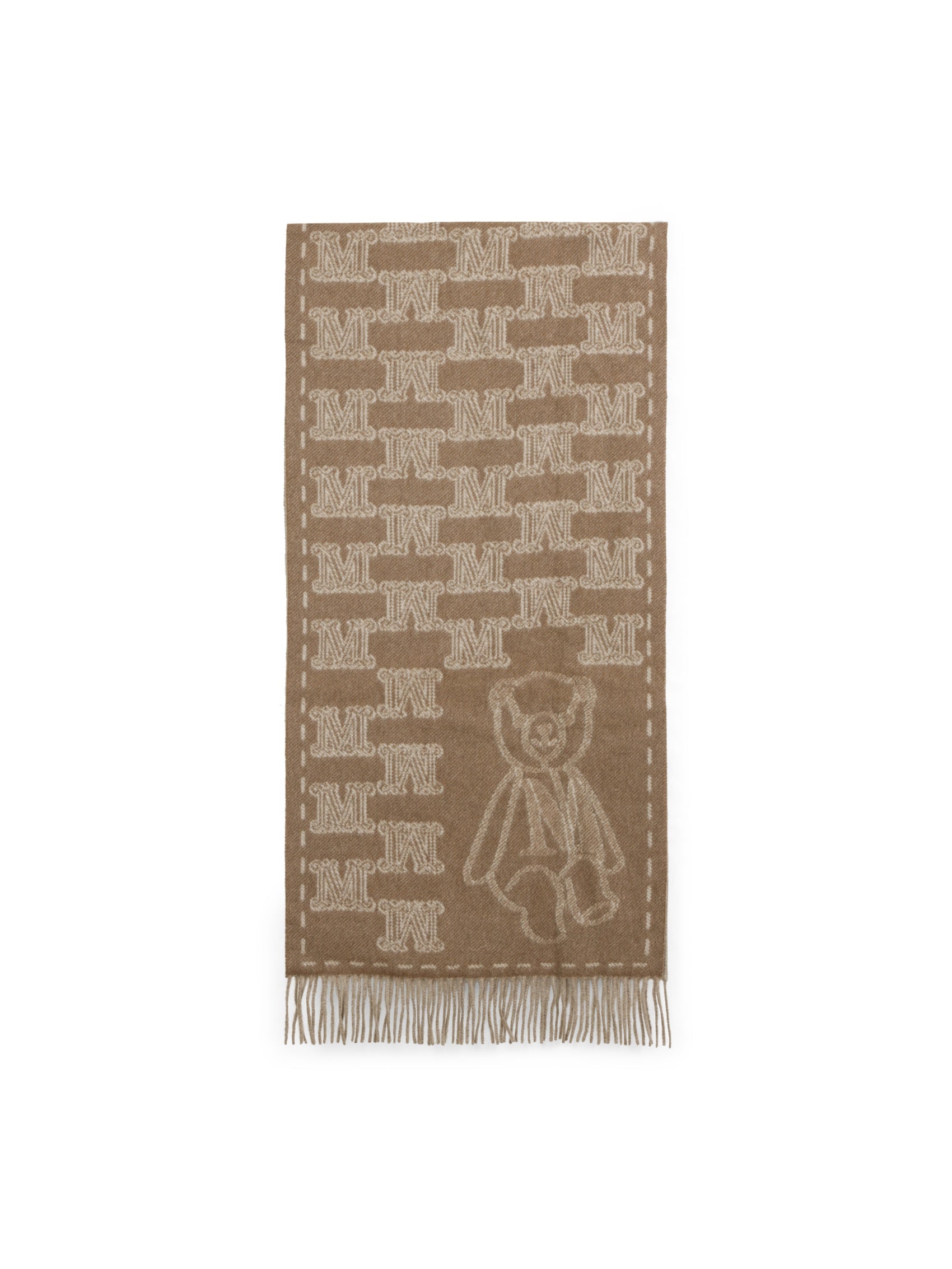 Wsteddycamel Logo Teddy Scarf