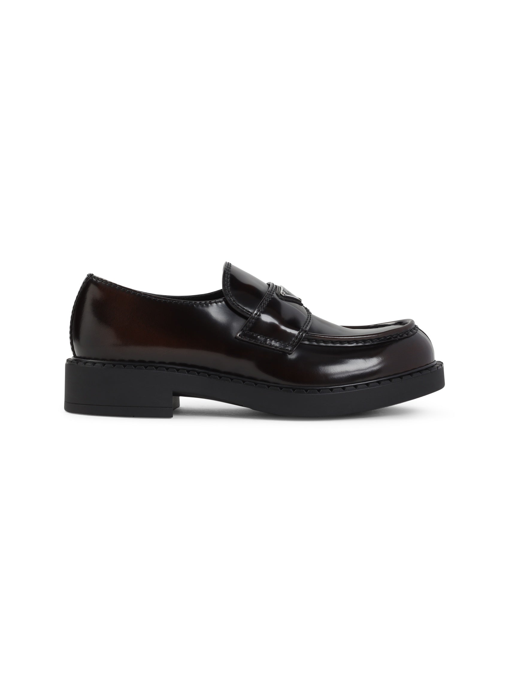 Chocolate Brushed Loafers