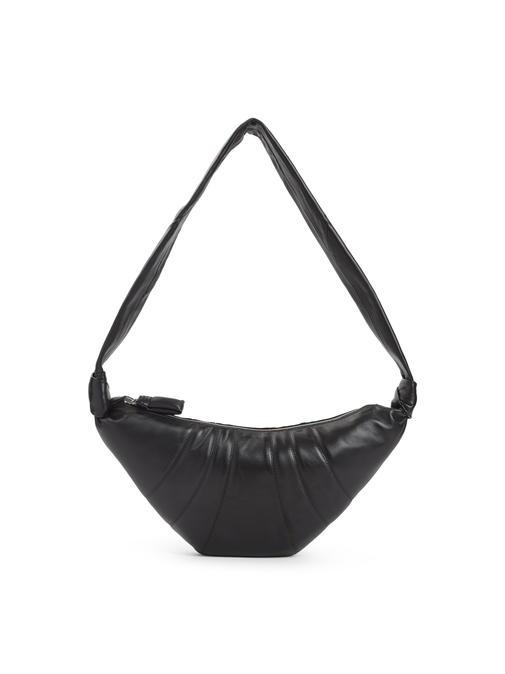 Leather Medium Croissant Bag