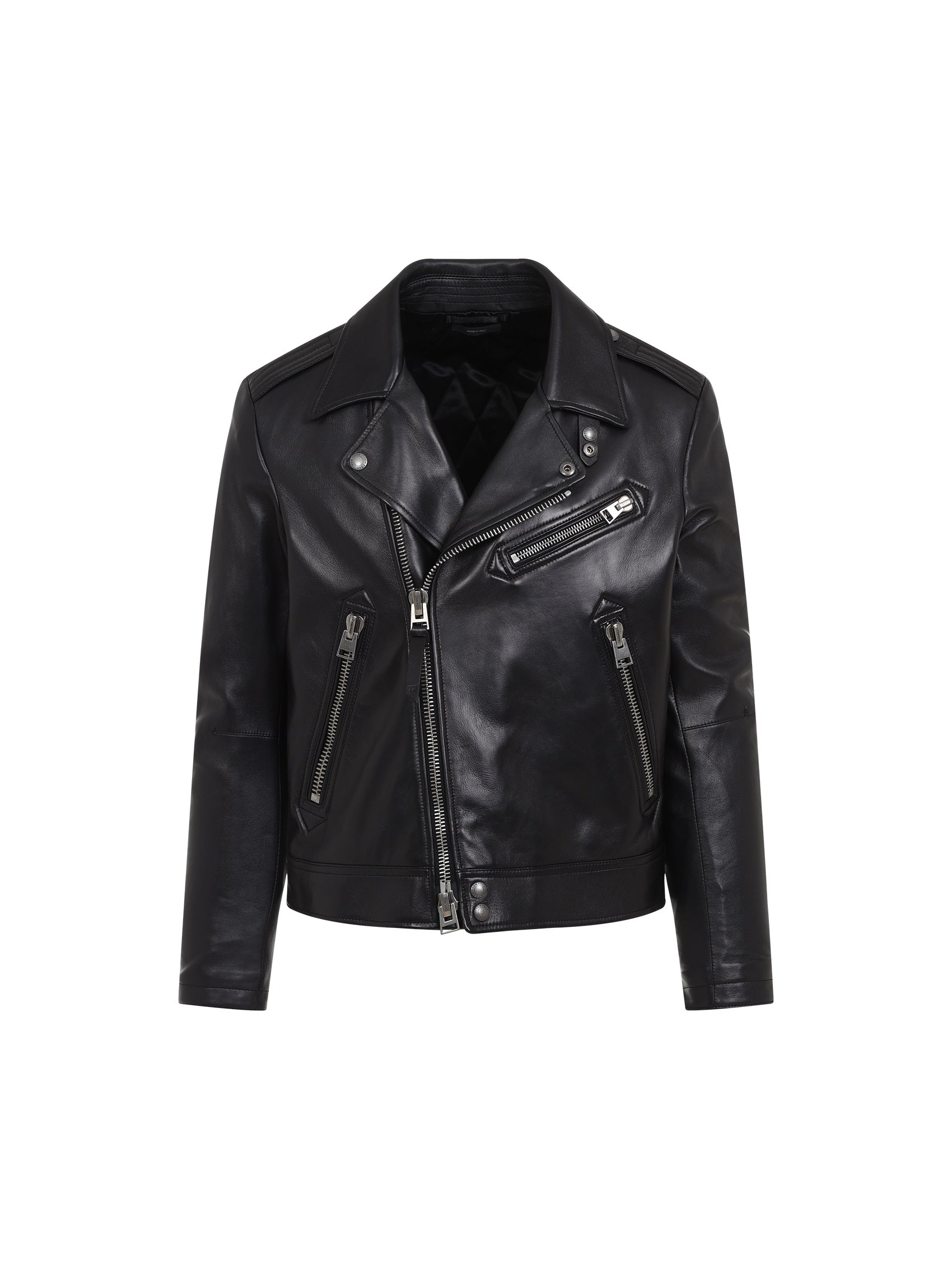 Lamb Leather Biker Jacket