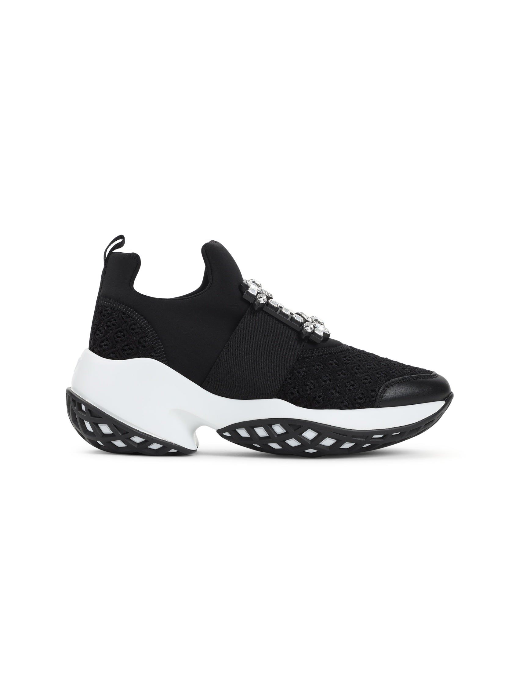 Run Strass Buckle Sneakers
