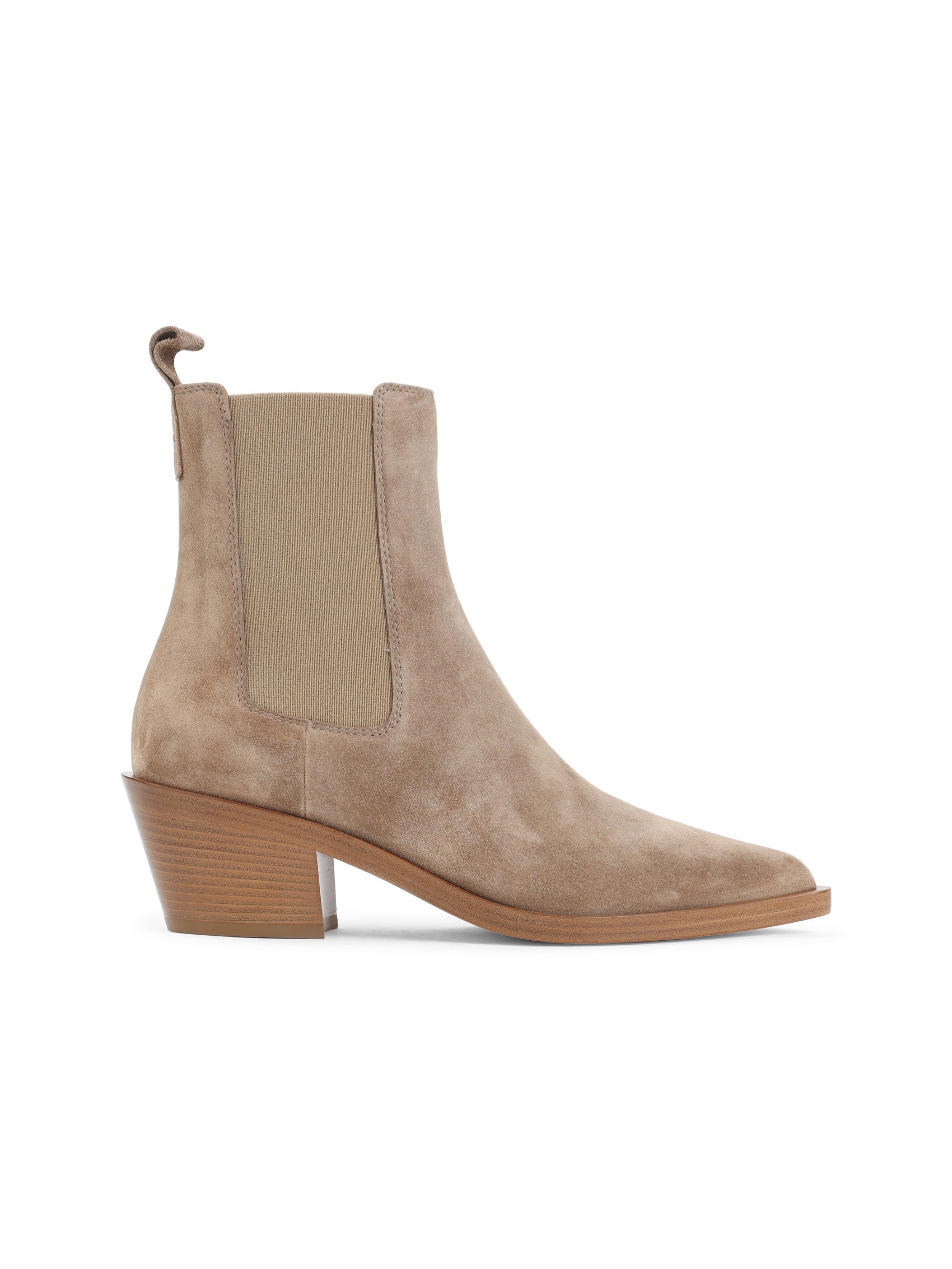 Suede Leather Ankle Boots