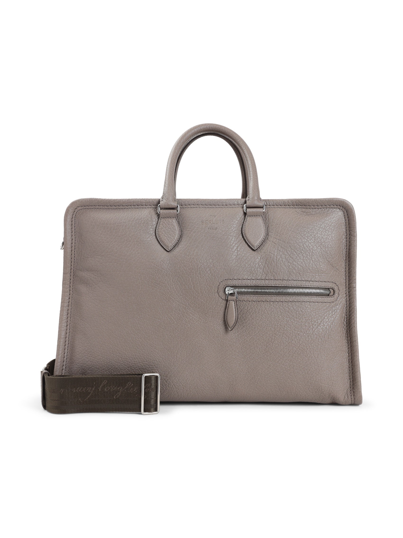 Grained Leather Travel Bag