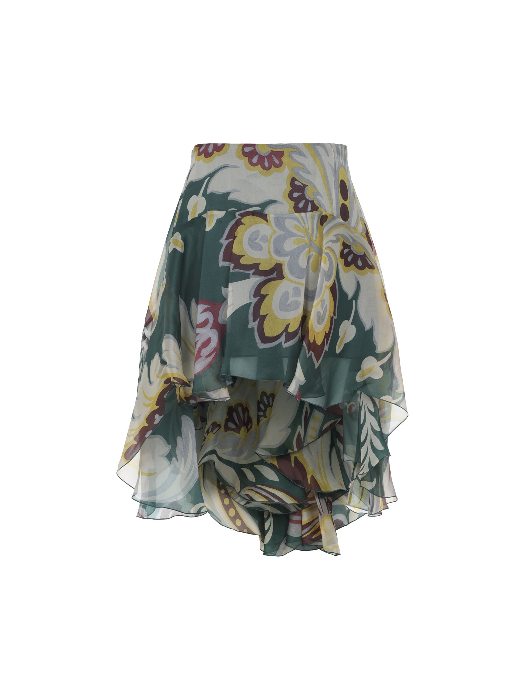 Asymmetric Mini Skirt