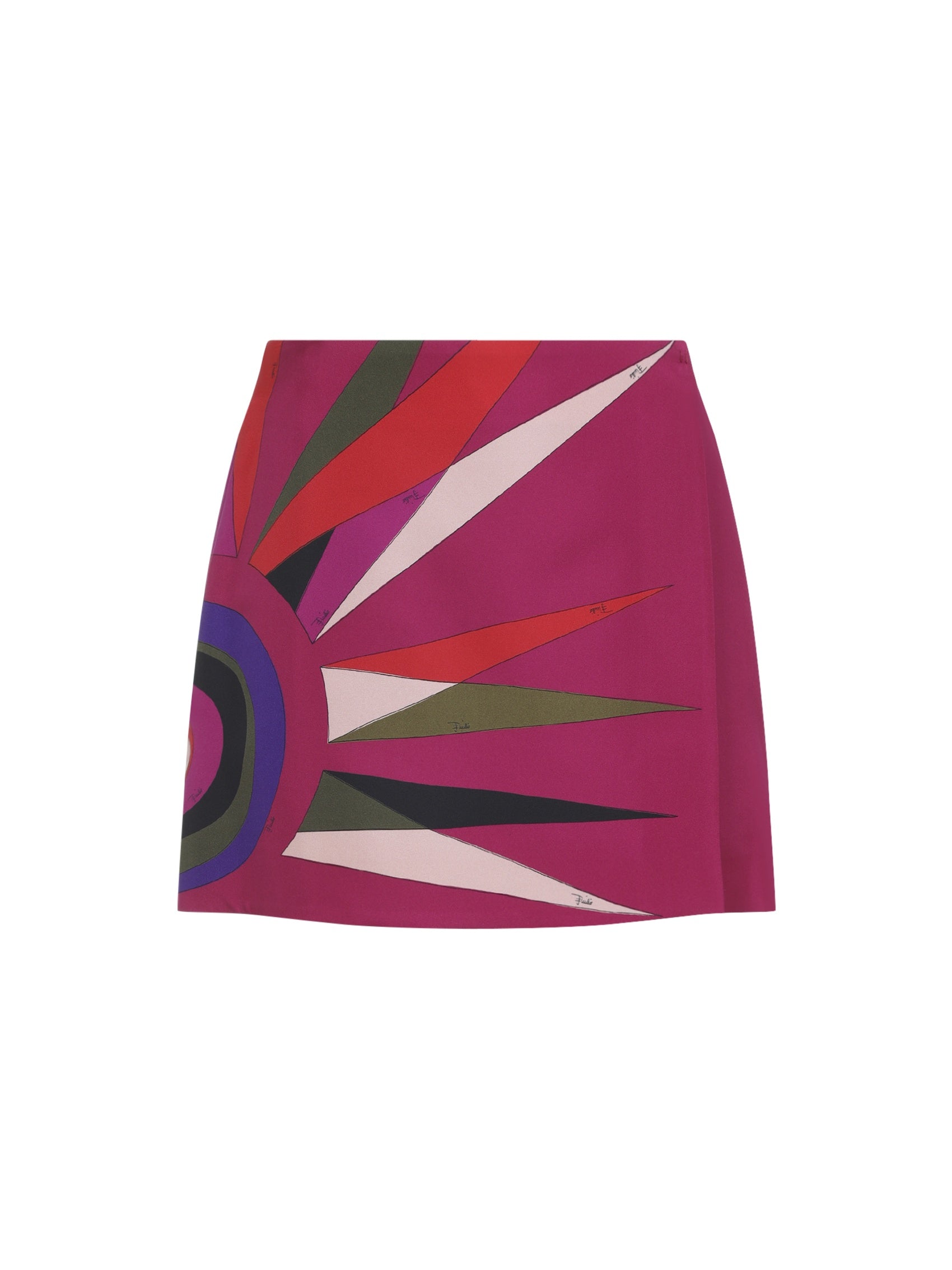 Acetate Mini Skirt
