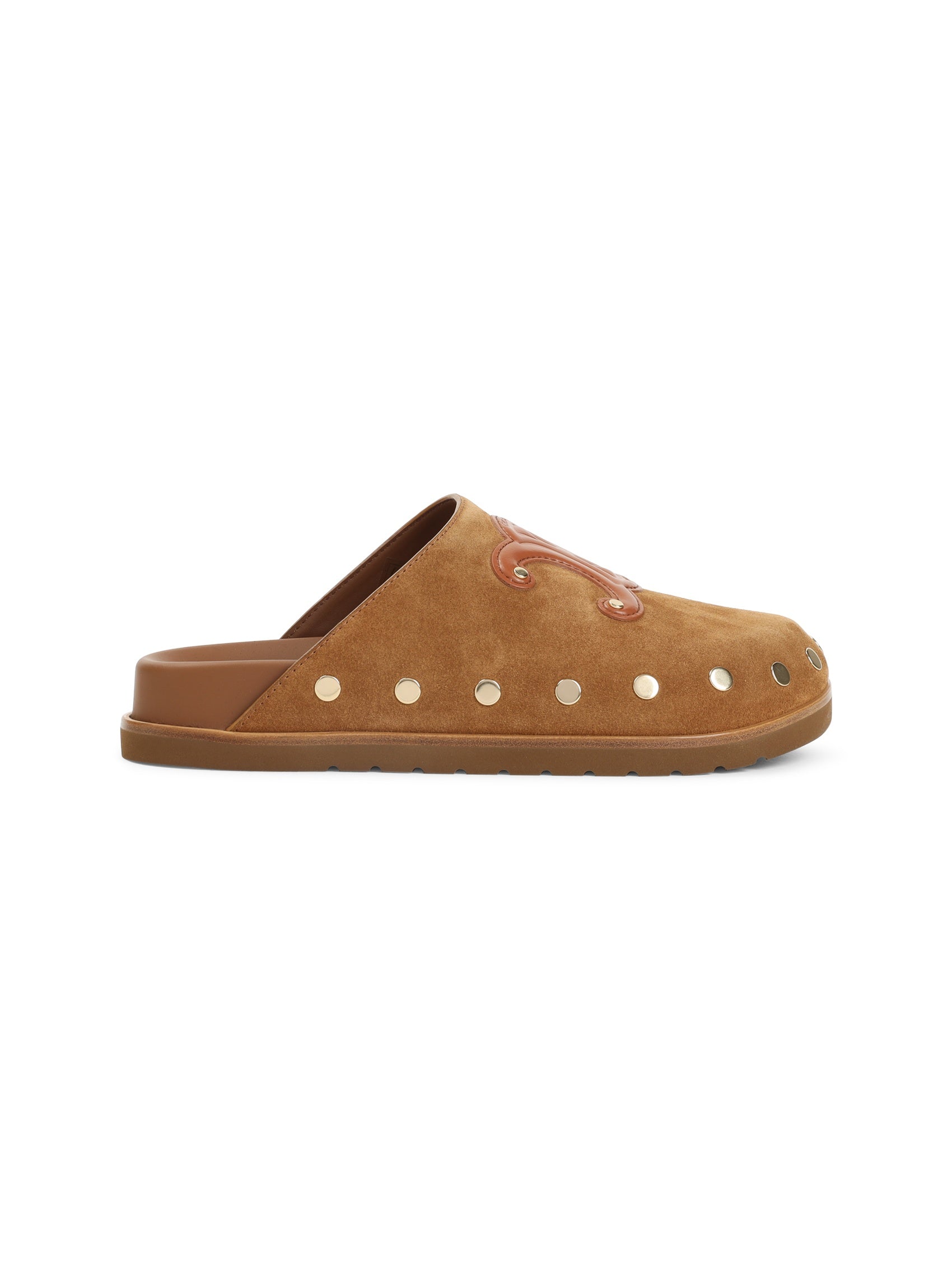 Triomphe Wedge Mules