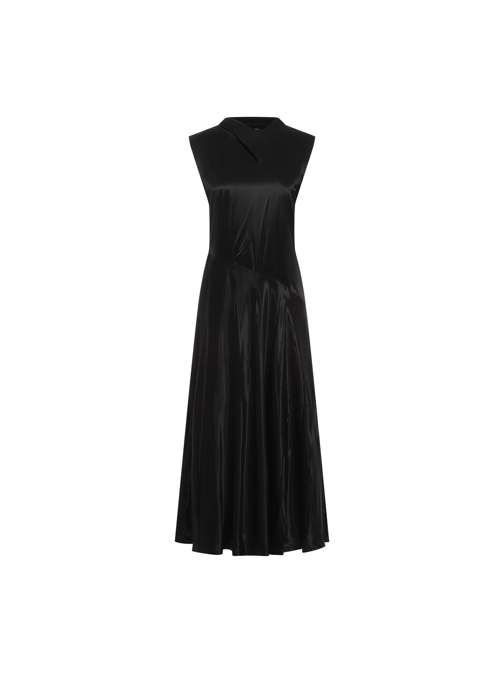 Cupro Long Dress