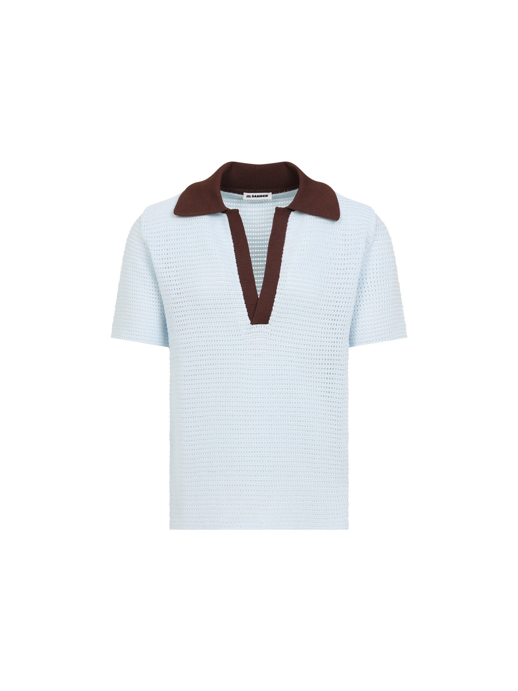 Short Sleeves Knit Polo