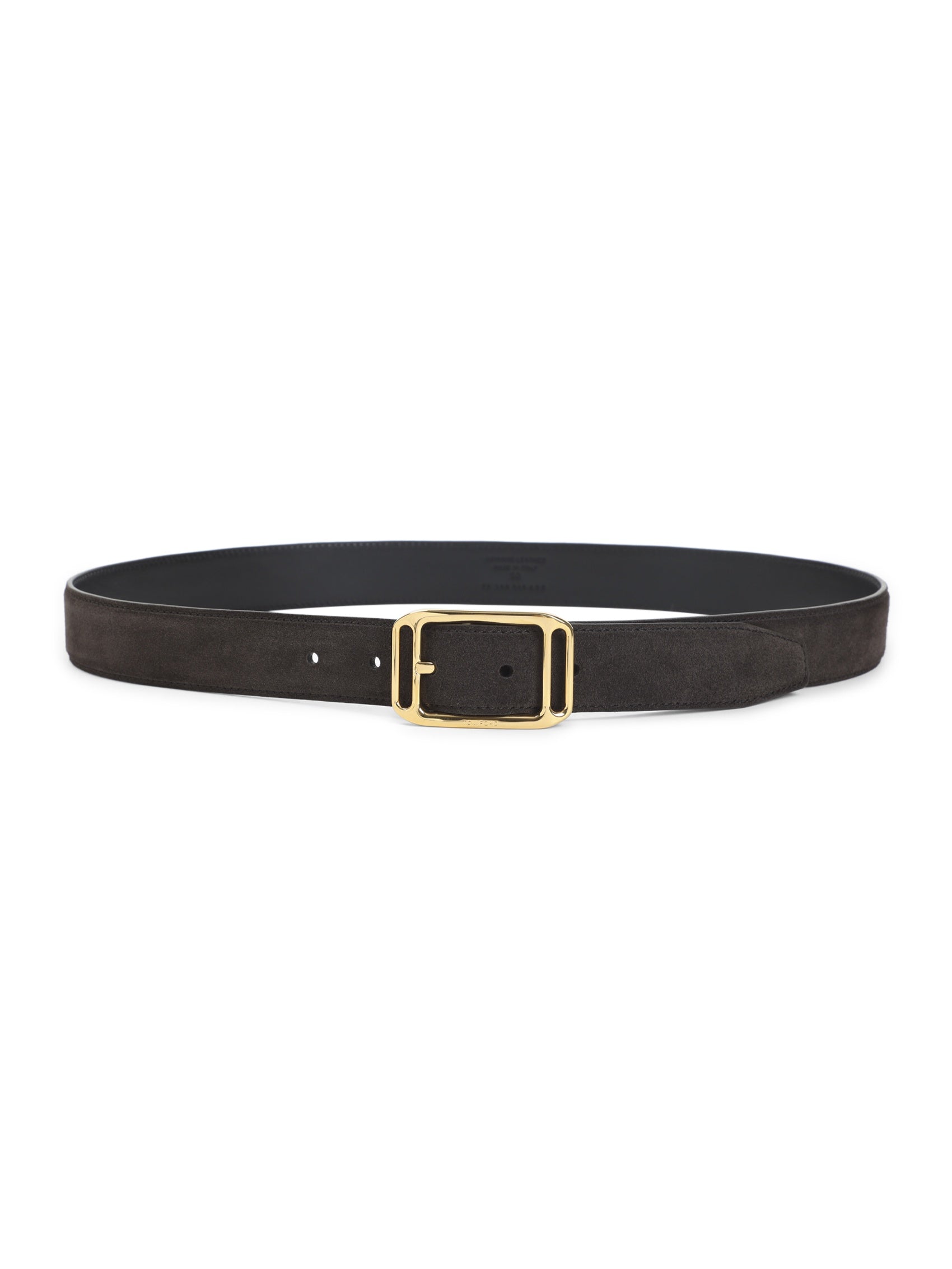 Suede Calf Leather Belt