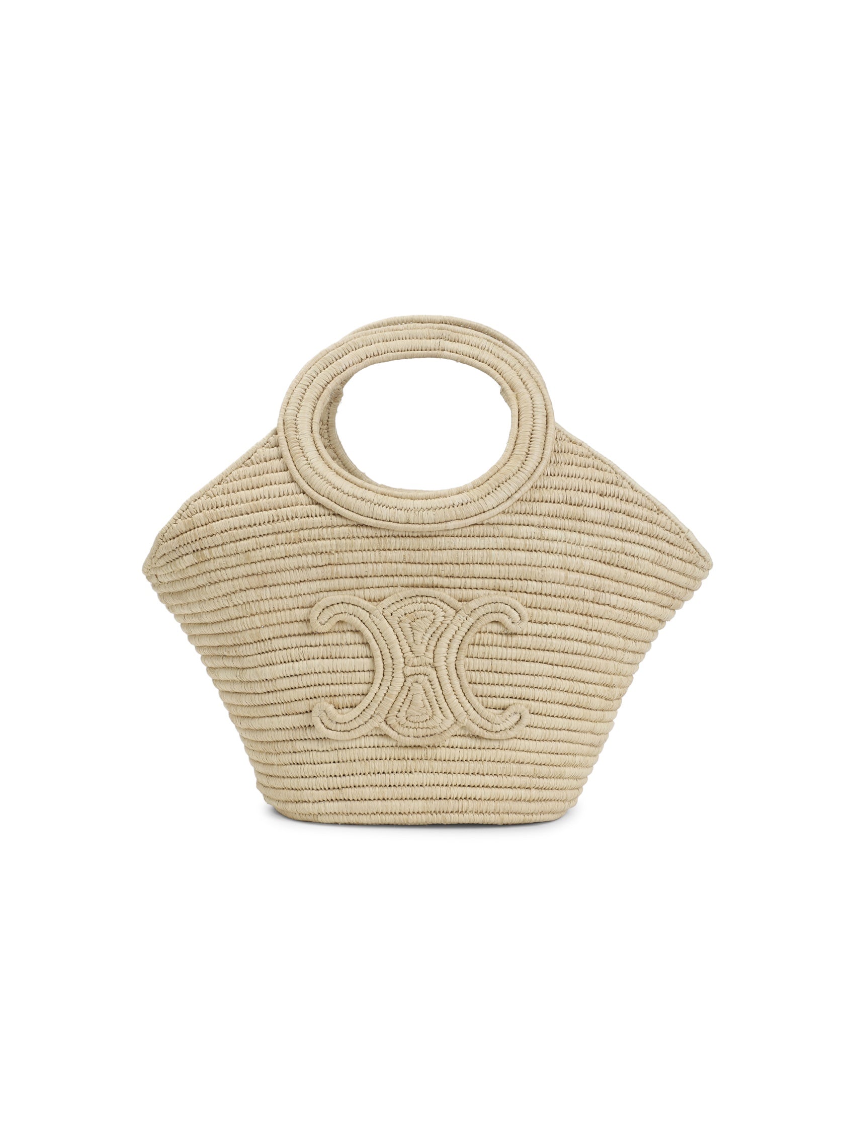 Braided Panier Shoulder Bag