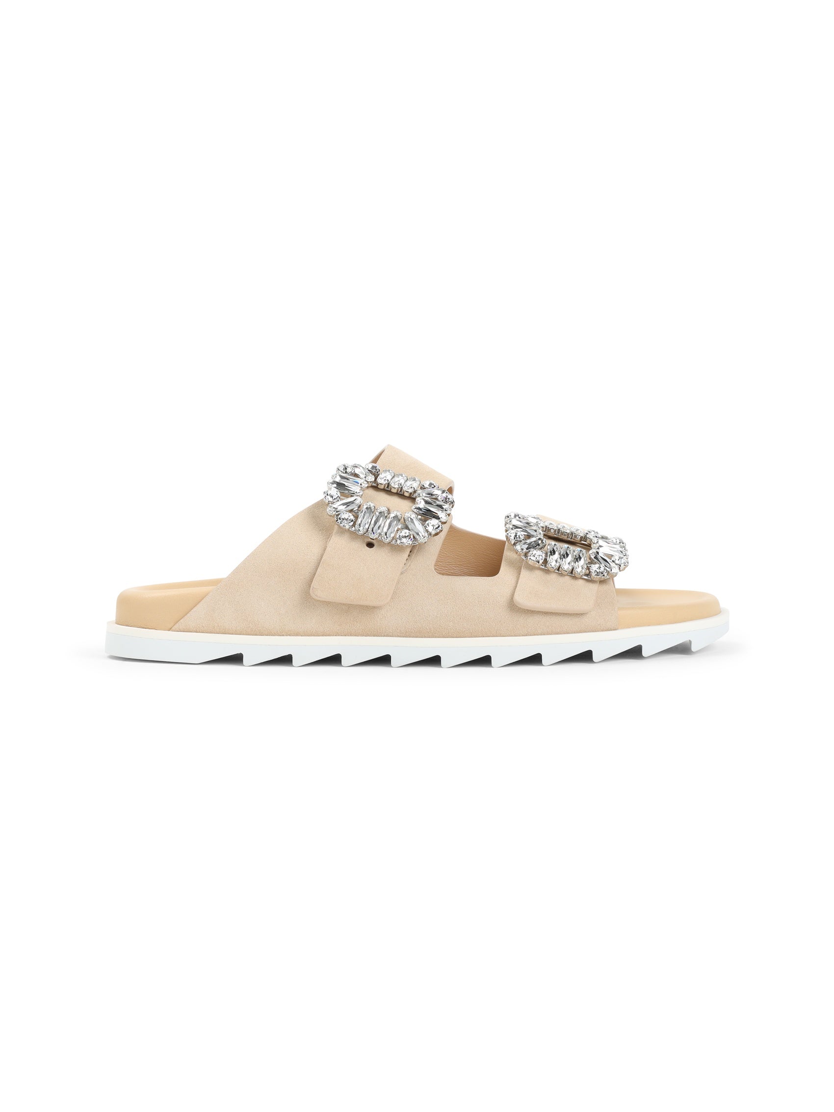 Slidy Strass Buckle Sandals