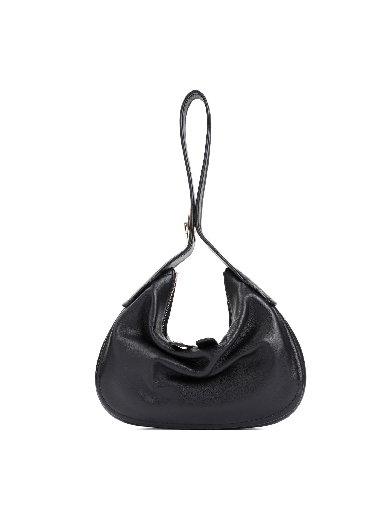 Go-Hobo Small Leather Bag