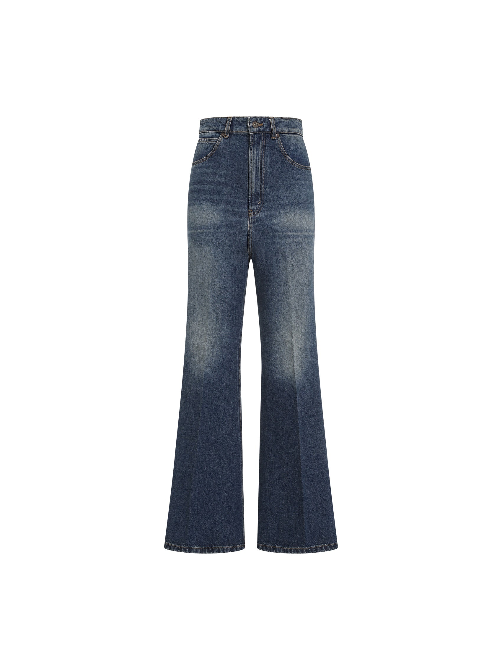 Wide Leg Kick Jeans
