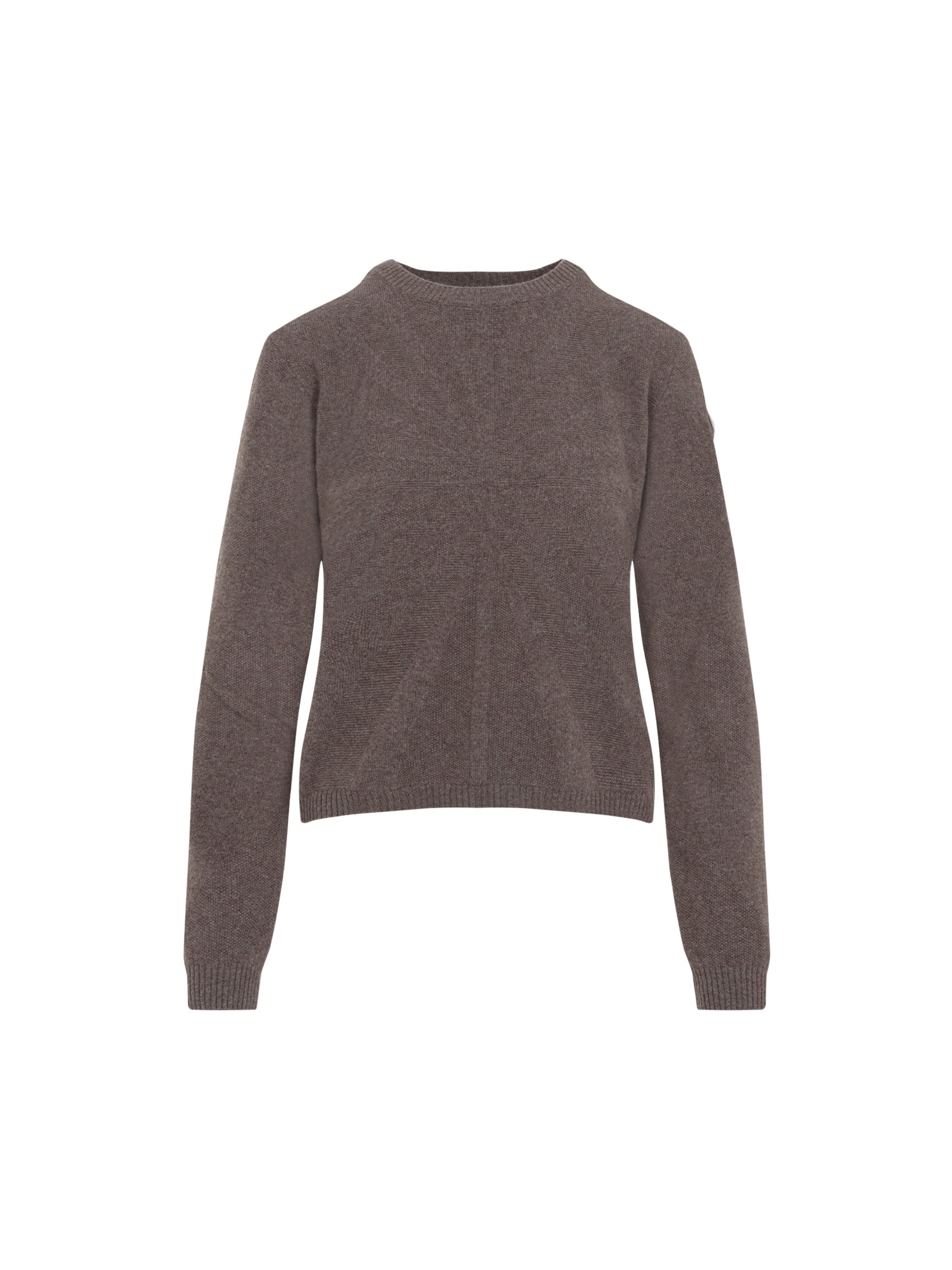MU02D9C01 Biker Round Neck Pullover